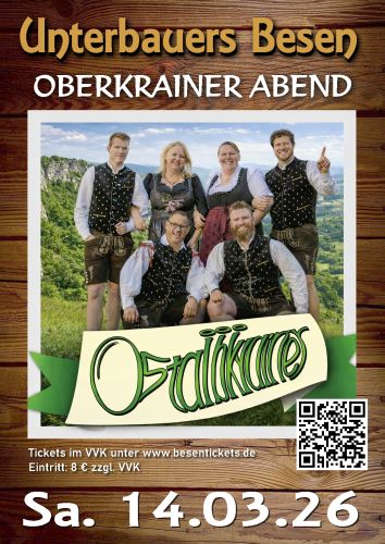 Entradas para OSTALBKRAINER  |  Live in Unterbauers Besen en 14.03.2026 - Comprar entradas